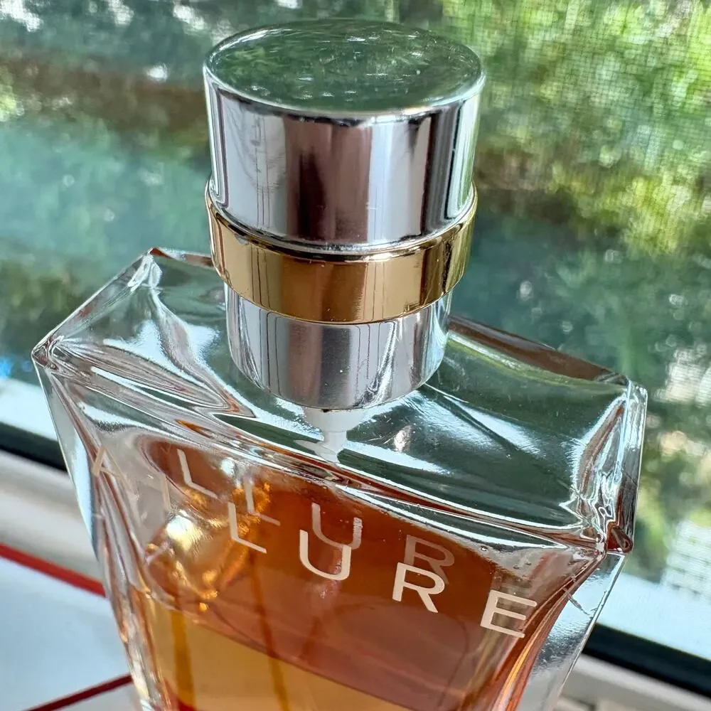 Vintage Chanel Allure EDT Spray 1.2 oz Half Bottle Perfume
